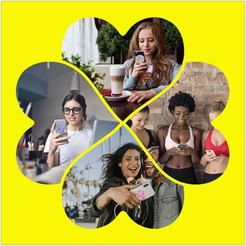 Popped  Socket /  Phone  Grip - Fits  iphone    16 /  15  / 14  - Trendy  Colors