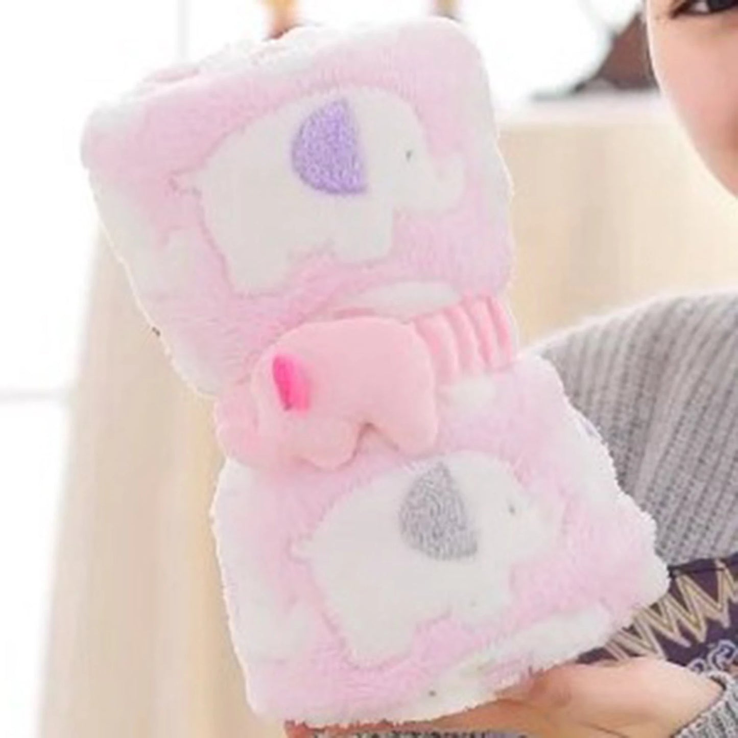 Soft Baby Blanket for Newborns - Swaddle & Cozy Sleep