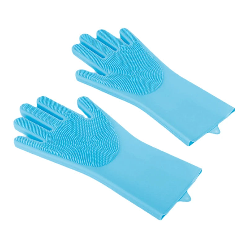 Pet Grooming &  Bathing Gloves - Hair Removal Massage Mitt