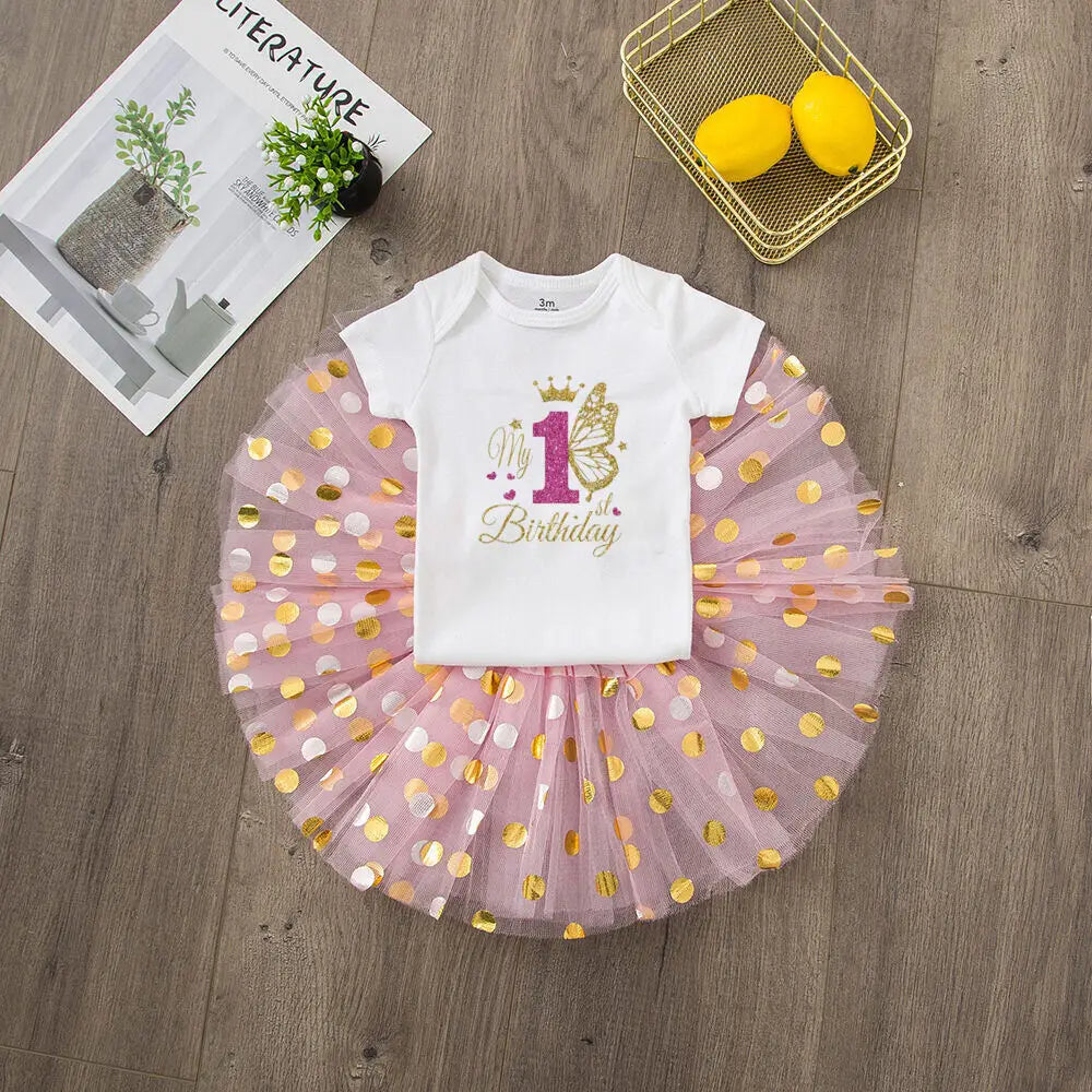 Baby  First  Birthday Outfit ( 3-24 Months)