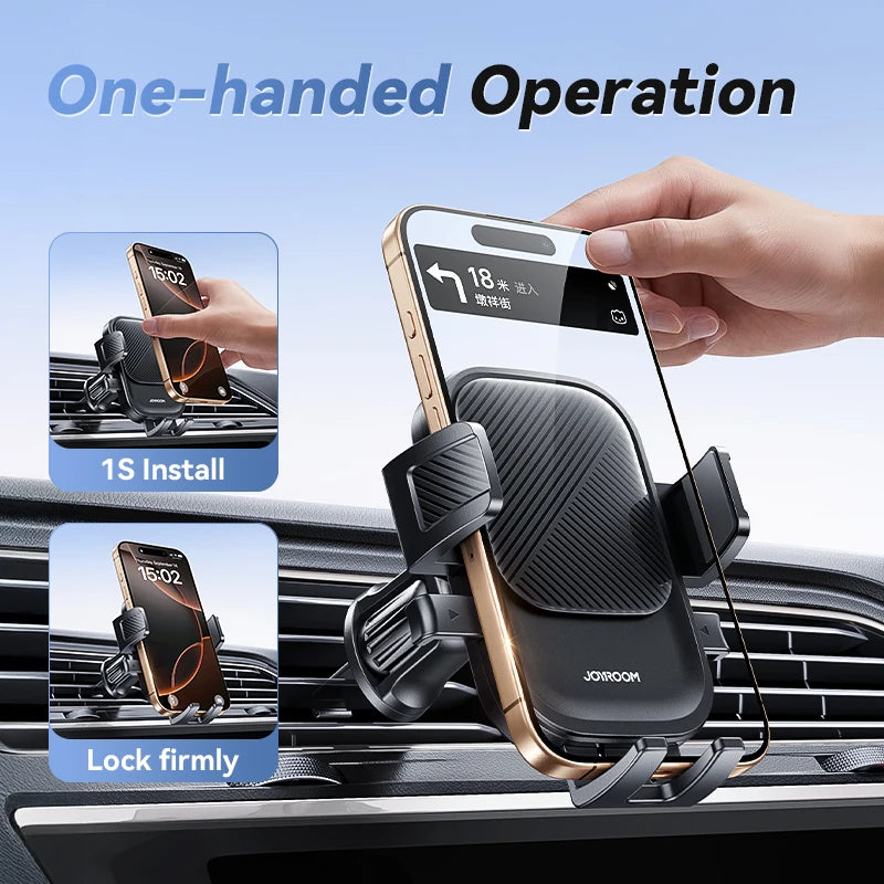 Universal Car Air Vent  Phone Holder Mount -  360° Rotation &  Secure Grip