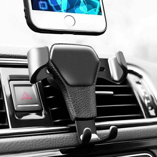 “Universal Car Phone Holder Air Vent Mount – Gravity Stand for iPhone & Android”